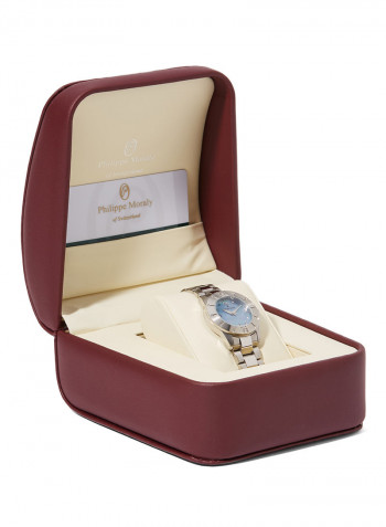 Women's Water Resistant Stainless Steel Analog Wrist Watch