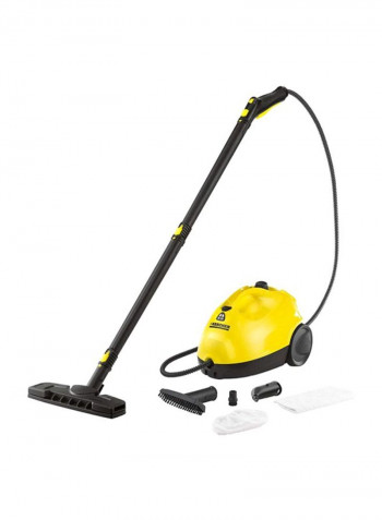 Steam Cleaner Yellow/Black 38x25.4x26centimeter