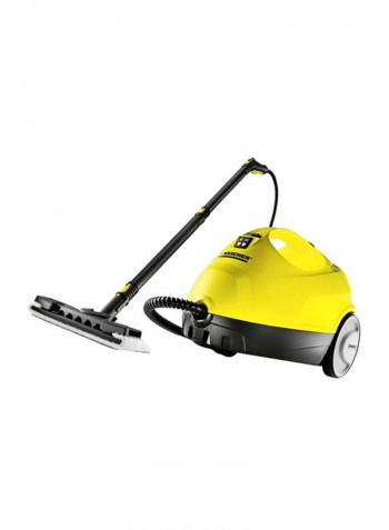 Steam Cleaner Yellow/Black 38x25.4x26centimeter