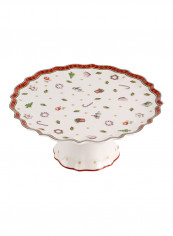 Toys Delight Footed Cake Plate Multicolour 28cm