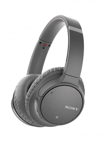 Wireless Noise Canceling Stereo Over-Ear Headphones Grey