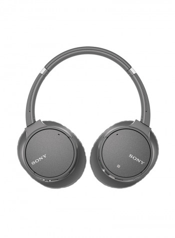 Wireless Noise Canceling Stereo Over-Ear Headphones Grey
