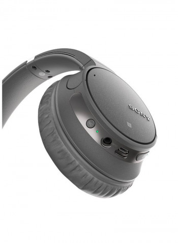 Wireless Noise Canceling Stereo Over-Ear Headphones Grey