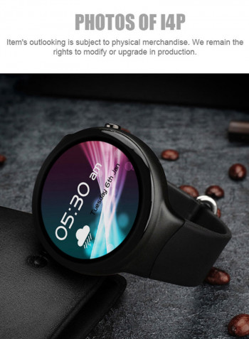 Heart Rate Monitor Bluetooth Watch Black