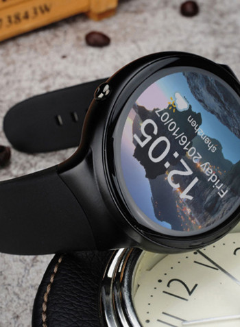 Heart Rate Monitor Bluetooth Watch Black