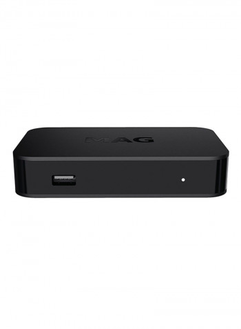 IPTV Set-Top Box With Built-In 600 Mbps Wi-Fi And HDMI Cable MAG 256 W2 Black