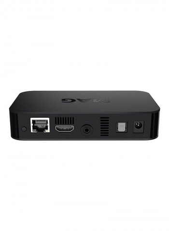 IPTV Set-Top Box With Built-In 600 Mbps Wi-Fi And HDMI Cable MAG 256 W2 Black