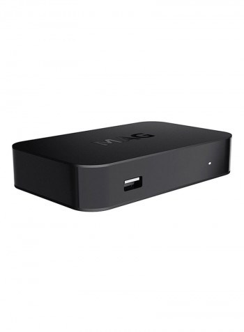IPTV Set-Top Box With Built-In 600 Mbps Wi-Fi And HDMI Cable MAG 256 W2 Black