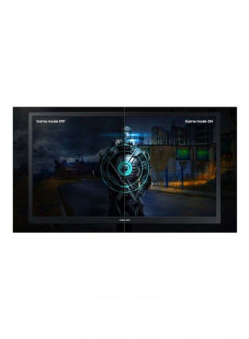 22-Inch FHD Flat Monitor With Wide Viewing Angle BLACK
