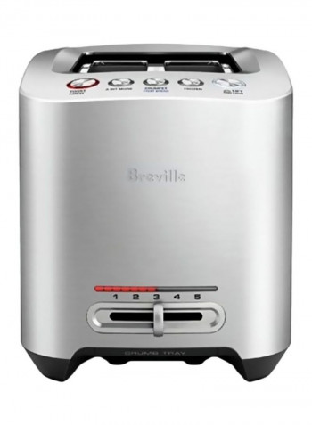 The Smart Toast 2 Slice Toaster BTA825BSS Silver
