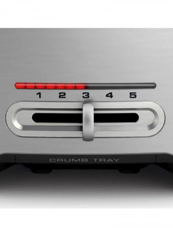 The Smart Toast 2 Slice Toaster BTA825BSS Silver