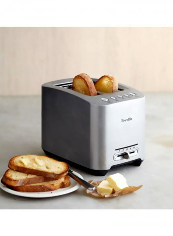 The Smart Toast 2 Slice Toaster BTA825BSS Silver