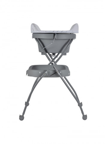 Bubbly Changing Baby Bath Tub 0M-12M+, Grey