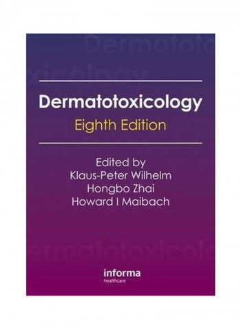 Dermatotoxicology Paperback 8th New edition