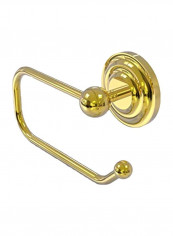 Brass Toilet Paper Holder Gold 8x7x2inch