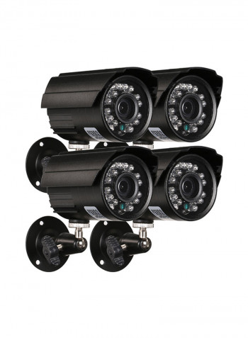 AHD IR CCTV Bullet Night Vision Camera Black