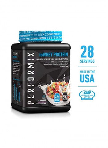 ioWhey Isolate Protein Powder - Fruity Cereal