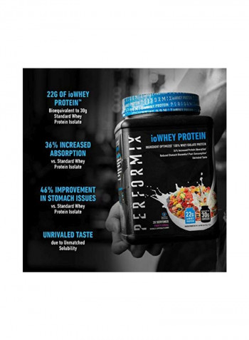 ioWhey Isolate Protein Powder - Fruity Cereal