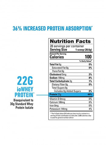 ioWhey Isolate Protein Powder - Fruity Cereal