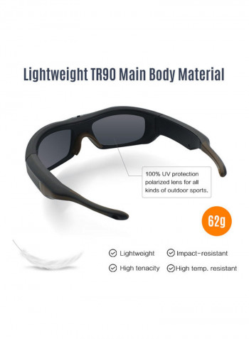 IP55 Waterproof Smart Video Recording Sunglasses