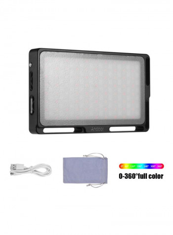 Portable RGB LED Video Light White