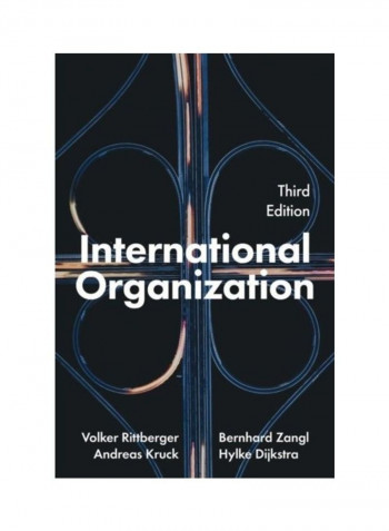 International Organization Hardcover English by Volker Rittberger