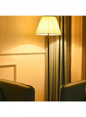 Simple Fabric LED Floor Lamp Warm White