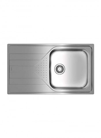 Universe 50 T-Xp 1B 1D Plus Inset Reversible Stainless Steel 1 Bowl 1 Drainer Sink Stainless Steel 860x500x195mmmm