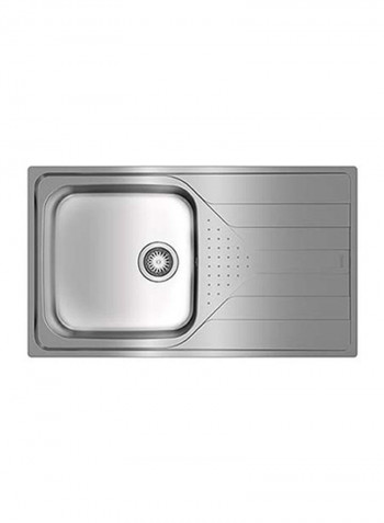 Universe 50 T-Xp 1B 1D Plus Inset Reversible Stainless Steel 1 Bowl 1 Drainer Sink Stainless Steel 860x500x195mmmm
