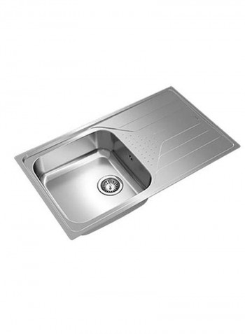 Universe 50 T-Xp 1B 1D Plus Inset Reversible Stainless Steel 1 Bowl 1 Drainer Sink Stainless Steel 860x500x195mmmm