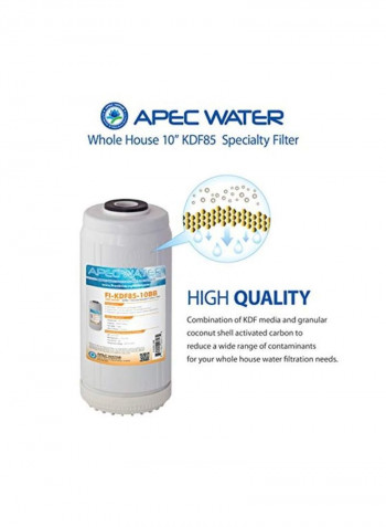 Replacement Water Filter White 4.5x10inch