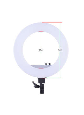 LED Video Light Panel Lamp Silver