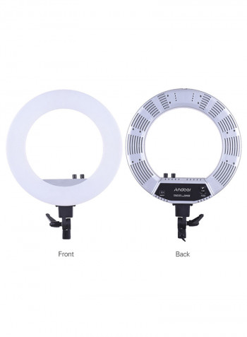 LED Video Light Panel Lamp Silver