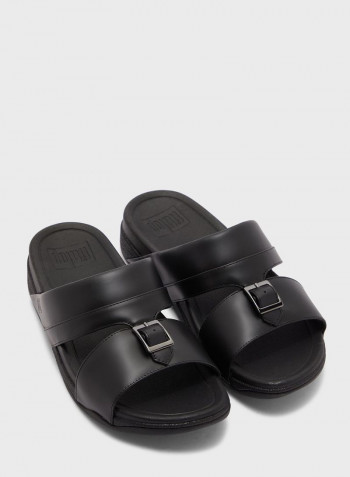 Freeway H-Bar Sandals Black