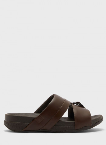 Freeway H-Bar Sandals Brown