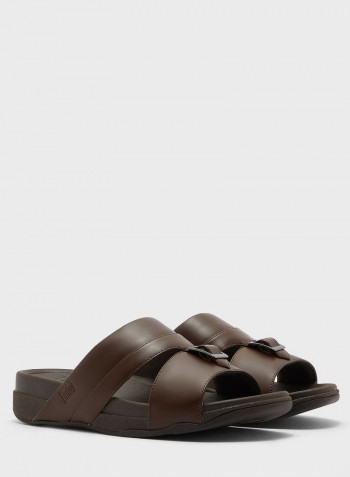 Freeway H-Bar Sandals Brown