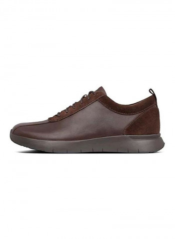 Oskar Lace-up Low Top Sneakers Chocolate Brown