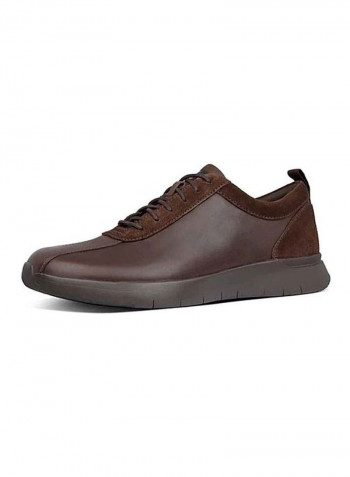 Oskar Lace-up Low Top Sneakers Chocolate Brown