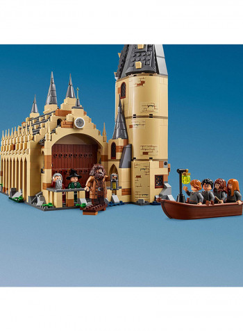 878-Piece Harry Potter Hogwarts Great Hall Building Set 75954 18.9x14.88x2.78inch