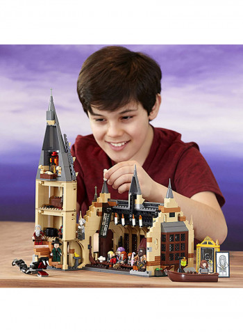 878-Piece Harry Potter Hogwarts Great Hall Building Set 75954 18.9x14.88x2.78inch