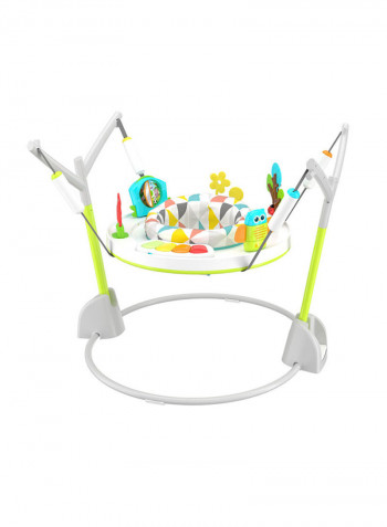 Rotating Foldaway Activity Baby Jumper 6M+, Lime