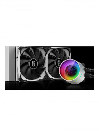 AIO Liquid Cooler CASTLE 240EX White