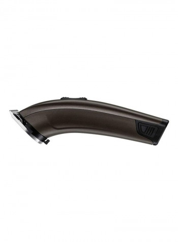Genio Pro Professional Hair Clipper With Interchangeable Battery Set Brown/Silver