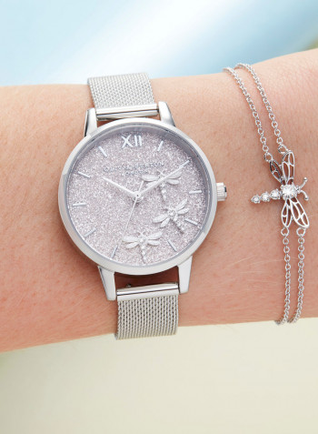 Women's Stainless Steel Analog Wrist Watch OB16GB02