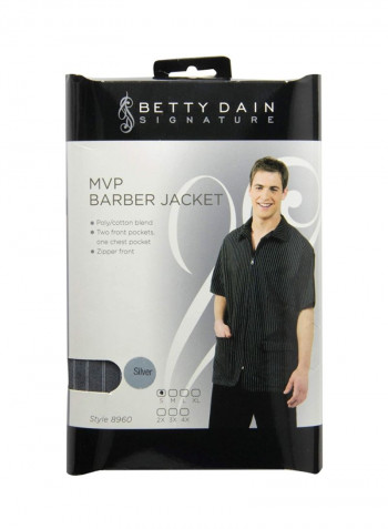 Cotton MVP Barber Jacket أسود S