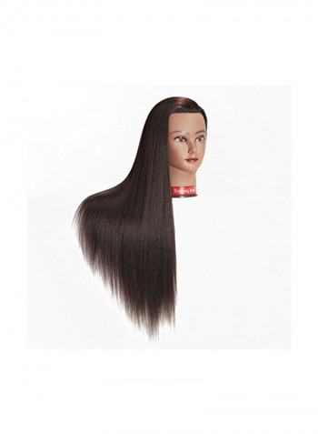 Long Straight Hair Wig With Clamp Black