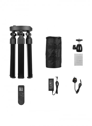 60W Tl-900S Digital Photography Star-Shaped Circle LED Light Tubes Black