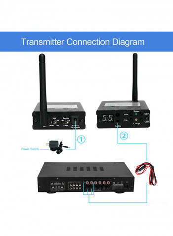 Wireless Digital Amplifier V535 Black