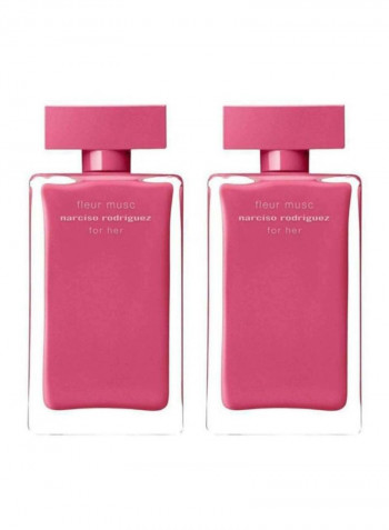 Set Of 2 Fleur Musc EDP 2x100ml