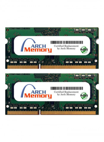 2-Piece SODIMM DDR3 RAM For Lenovo ThinkPad T440p 20AN006BUS 8GB Multicolour